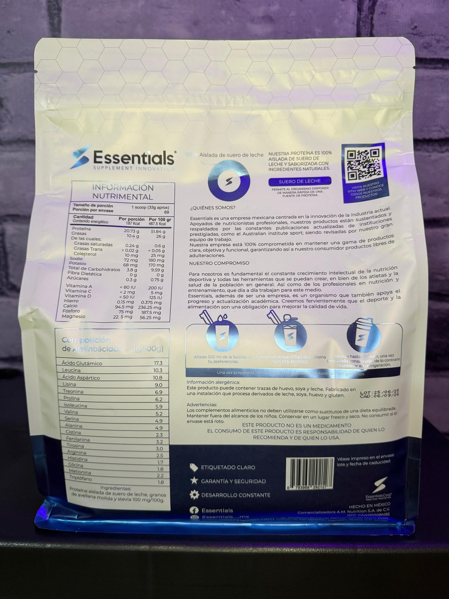 PROTEÍNA ISOLATE - Essentials