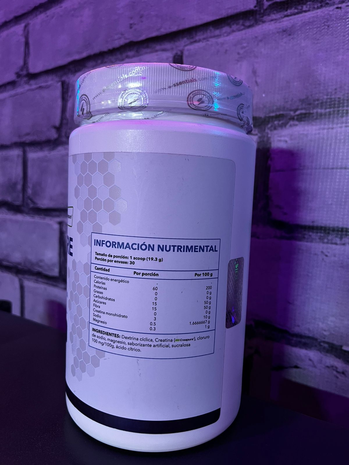 Glycopure Intraentreno - Essentials