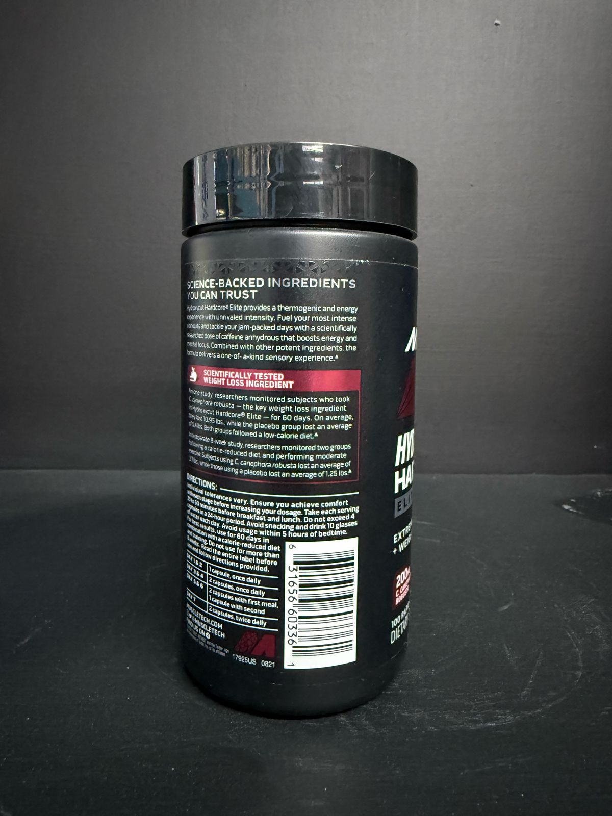 HIDROXYCUT HARDCORE ELITE - MUSCLETECH