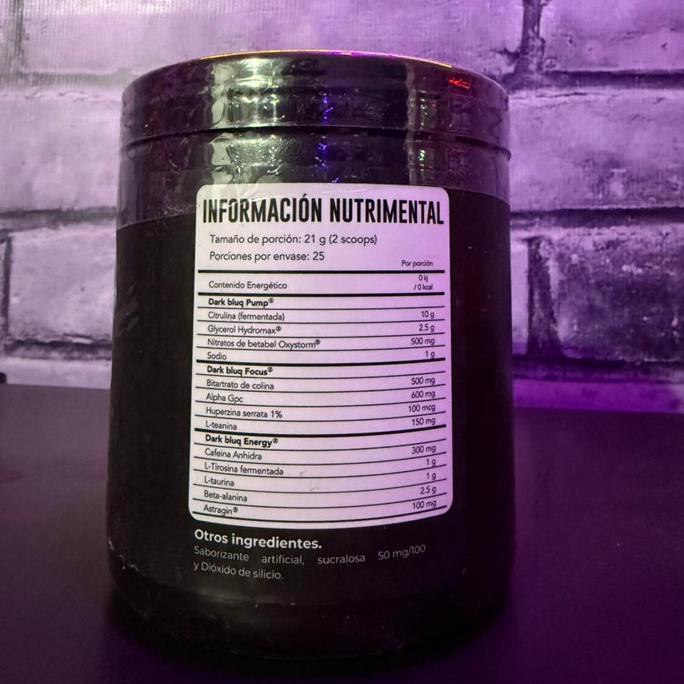 PRE-ENTRENO DARK BLOOD - ESSENTIALS