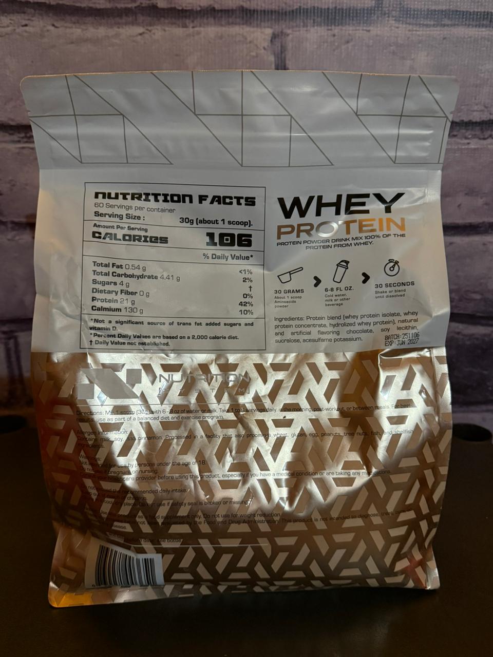PROTEÍNA WHEY - NUTRITION SYSTEM