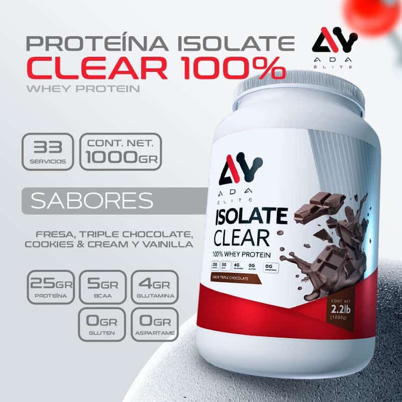 PROTEÍNA ISOLATE CLEAR - ADA