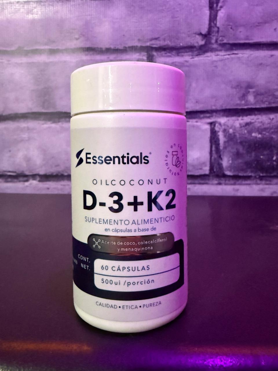 VITAMINA D3 + K2 - ESSENTIALS